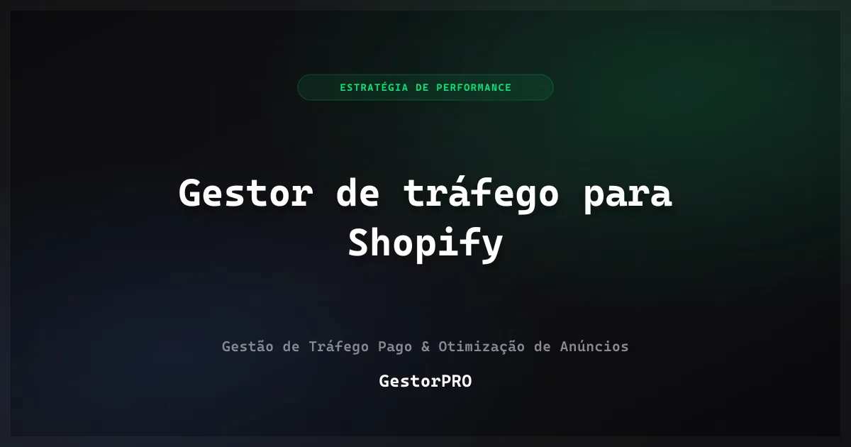 Gestor de tráfego para Shopify: rastrear além do checkout fechado