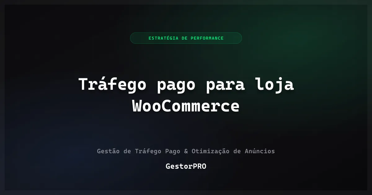 Tráfego pago para loja WooCommerce: liberdade com responsabilidade