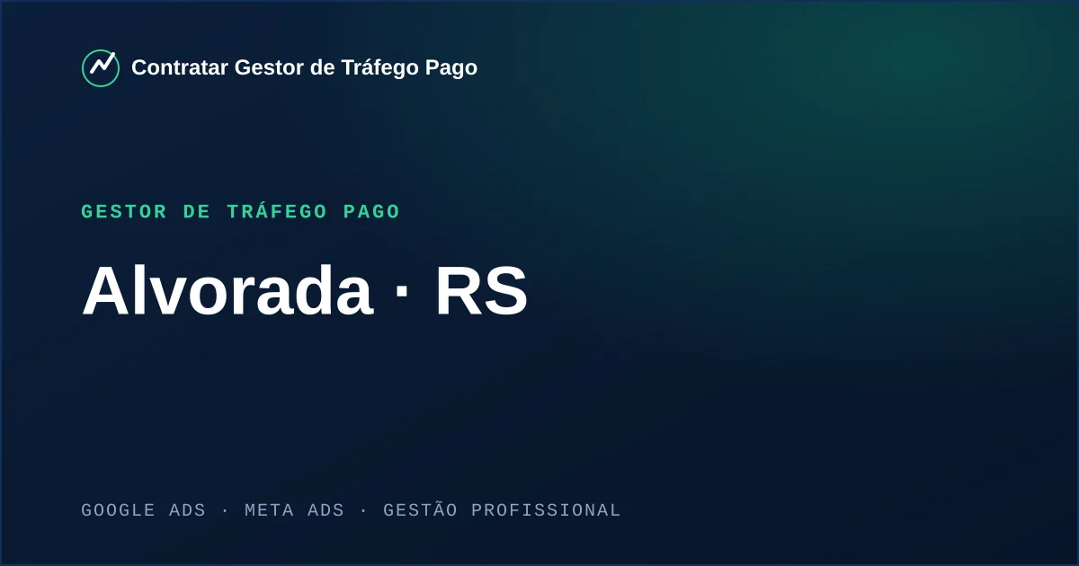 Gestor de Tráfego Pago em Alvorada - RS