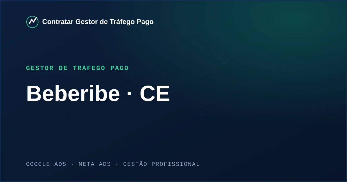 Gestor de Tráfego Pago em Beberibe - CE