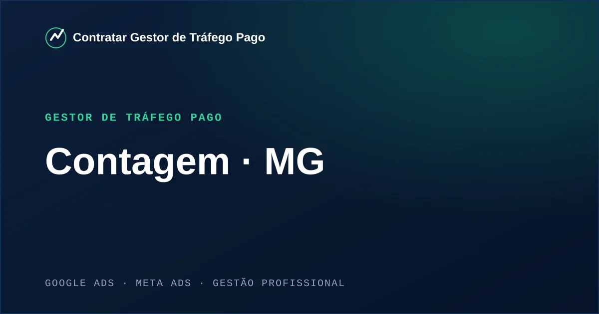 Gestor de Tráfego Pago em Contagem - MG