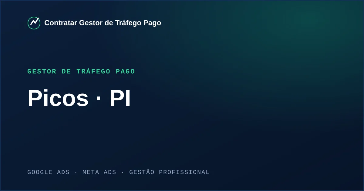 Gestor de Tráfego Pago em Picos - PI