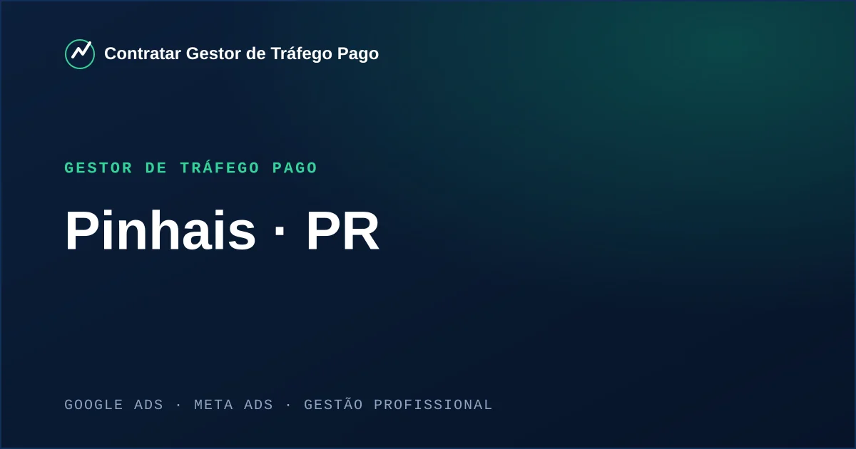 Gestor de Tráfego Pago em Pinhais - PR