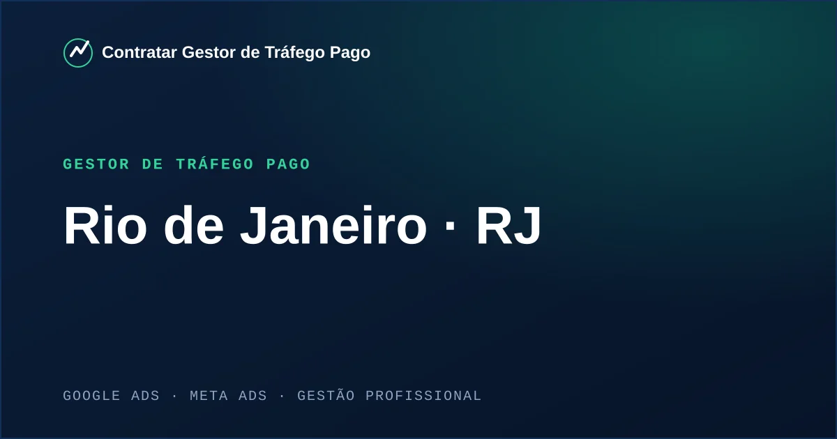 Gestor de Tráfego Pago em Rio de Janeiro - RJ